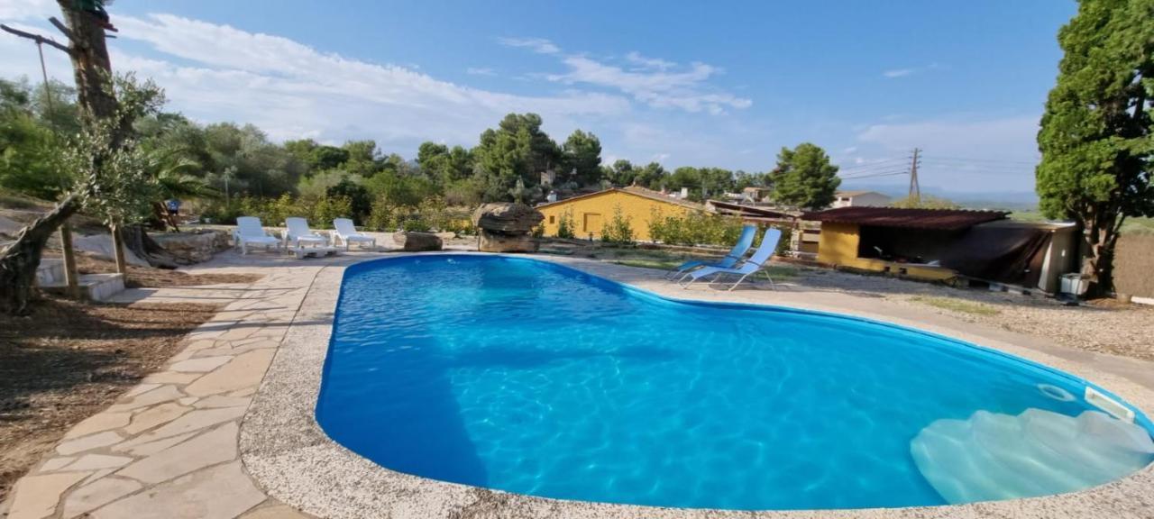 Casa Con Vistas, Piscina Y Animales De Granja, La Caseta Ταραγόνα Εξωτερικό φωτογραφία