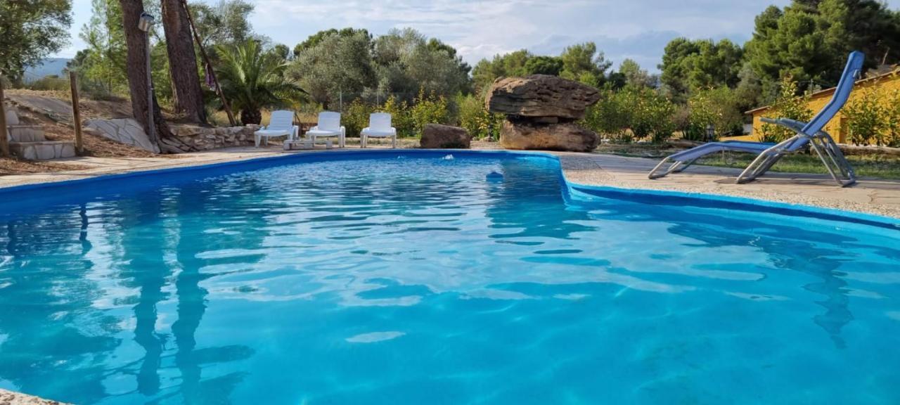 Casa Con Vistas, Piscina Y Animales De Granja, La Caseta Ταραγόνα Εξωτερικό φωτογραφία